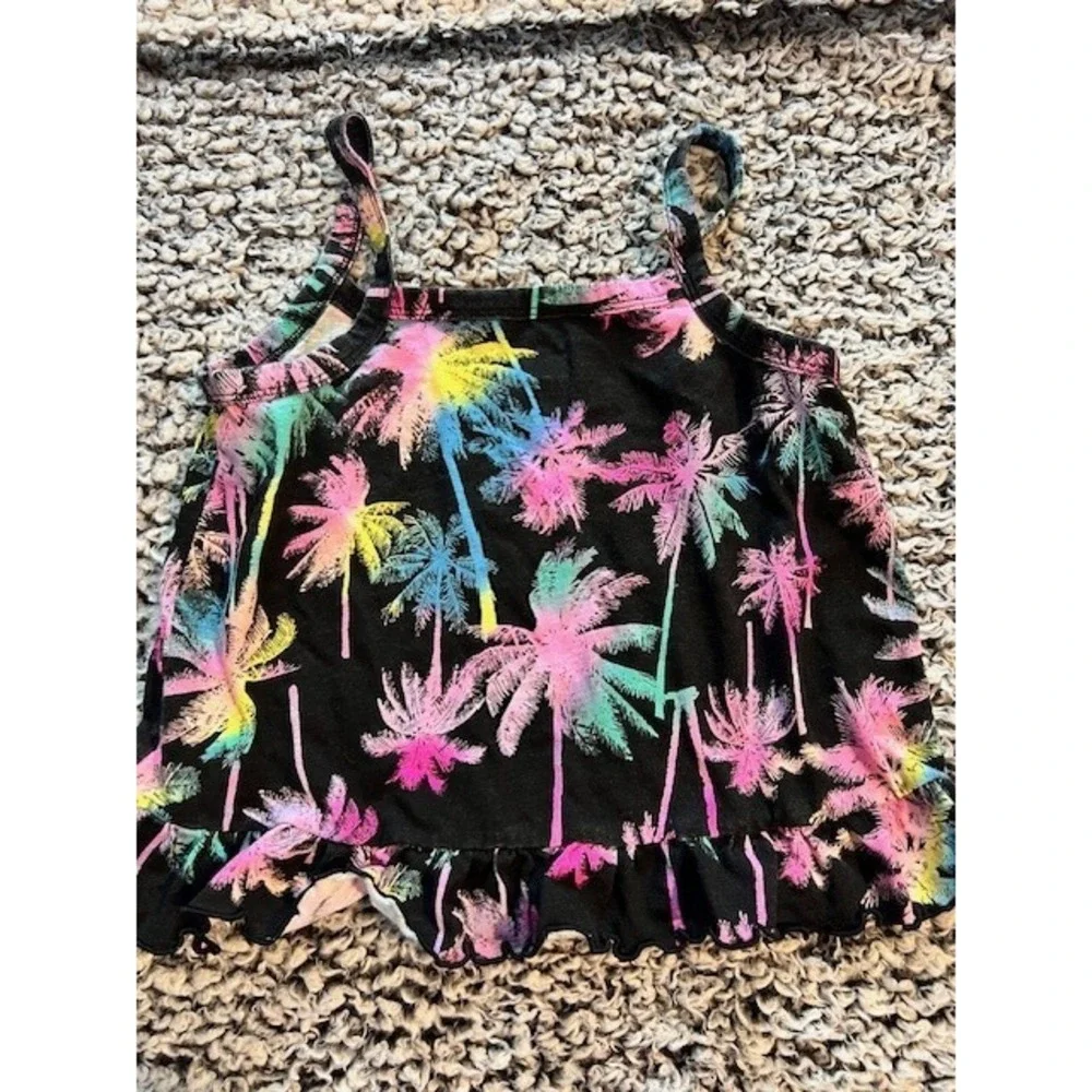 Girl's Tropical Justice Tank Top‎ Size S
